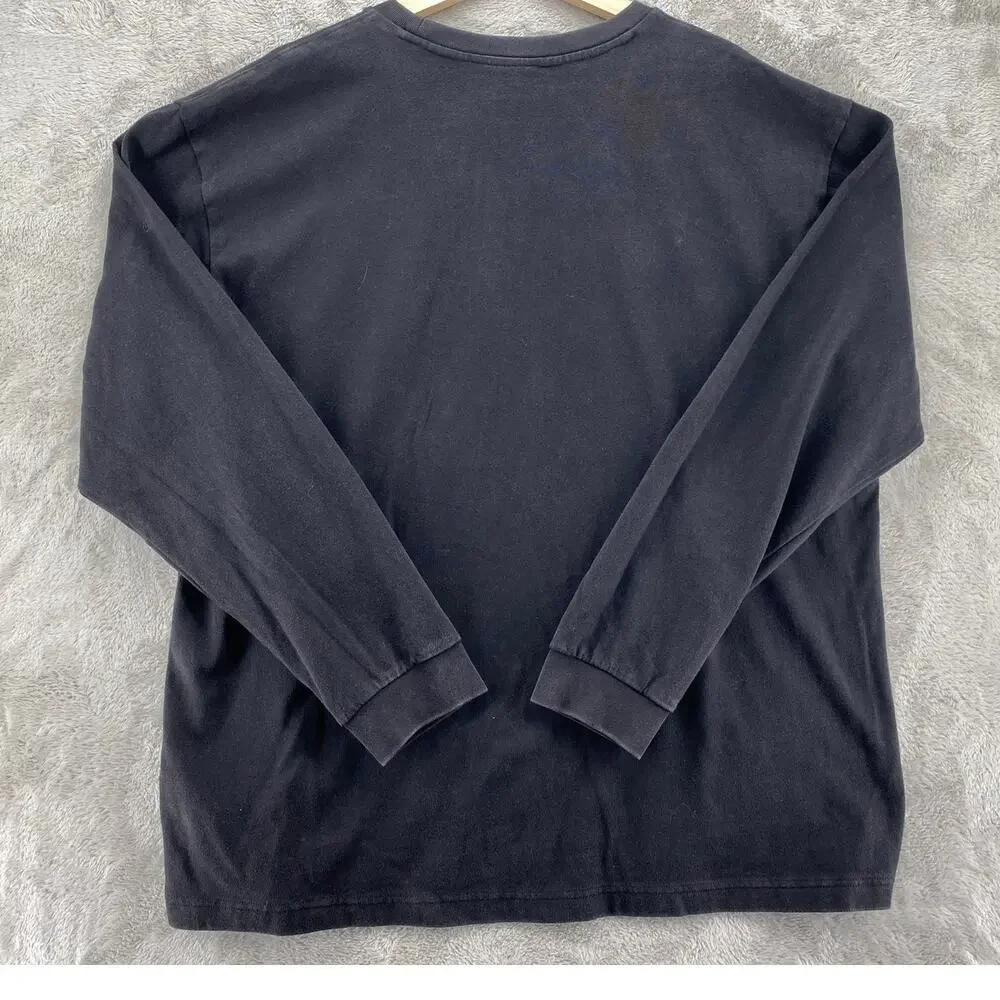 Gap x Star Wars Episode I Phantom Menace Long Sleeve Graphic Shirt XL Black